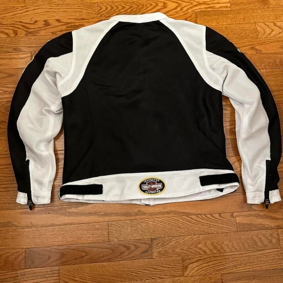Harley Davidson riding jacket Woman/Youth Large Full mesh Zip up - Picture 6 of 7